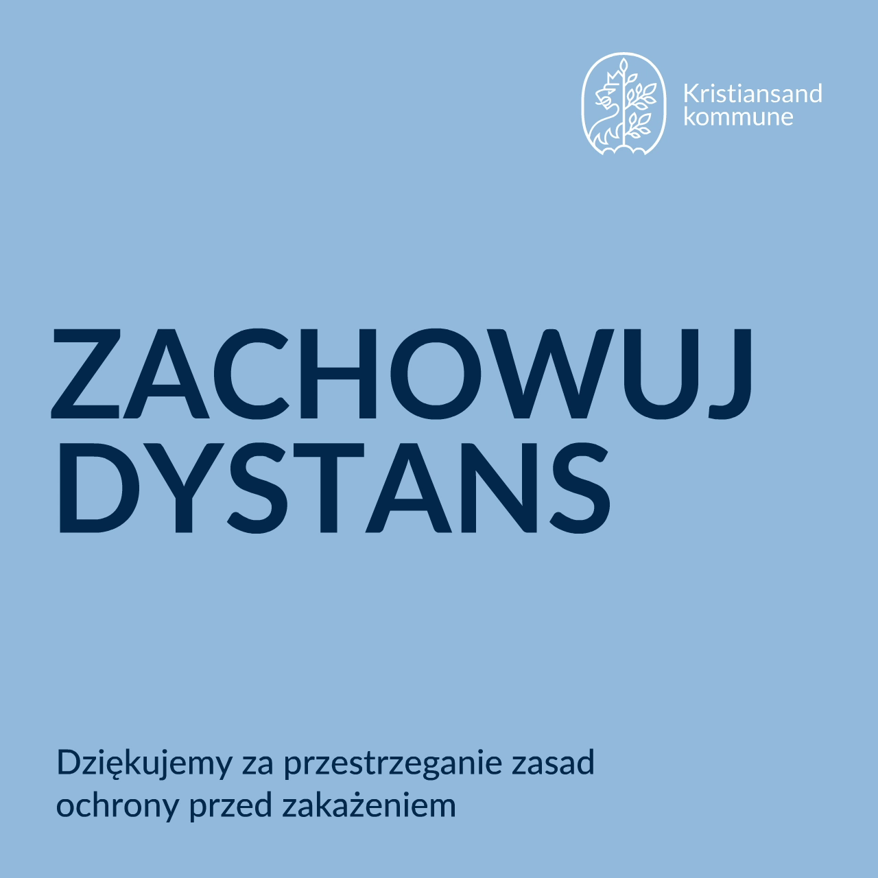 Zachowaj dystans