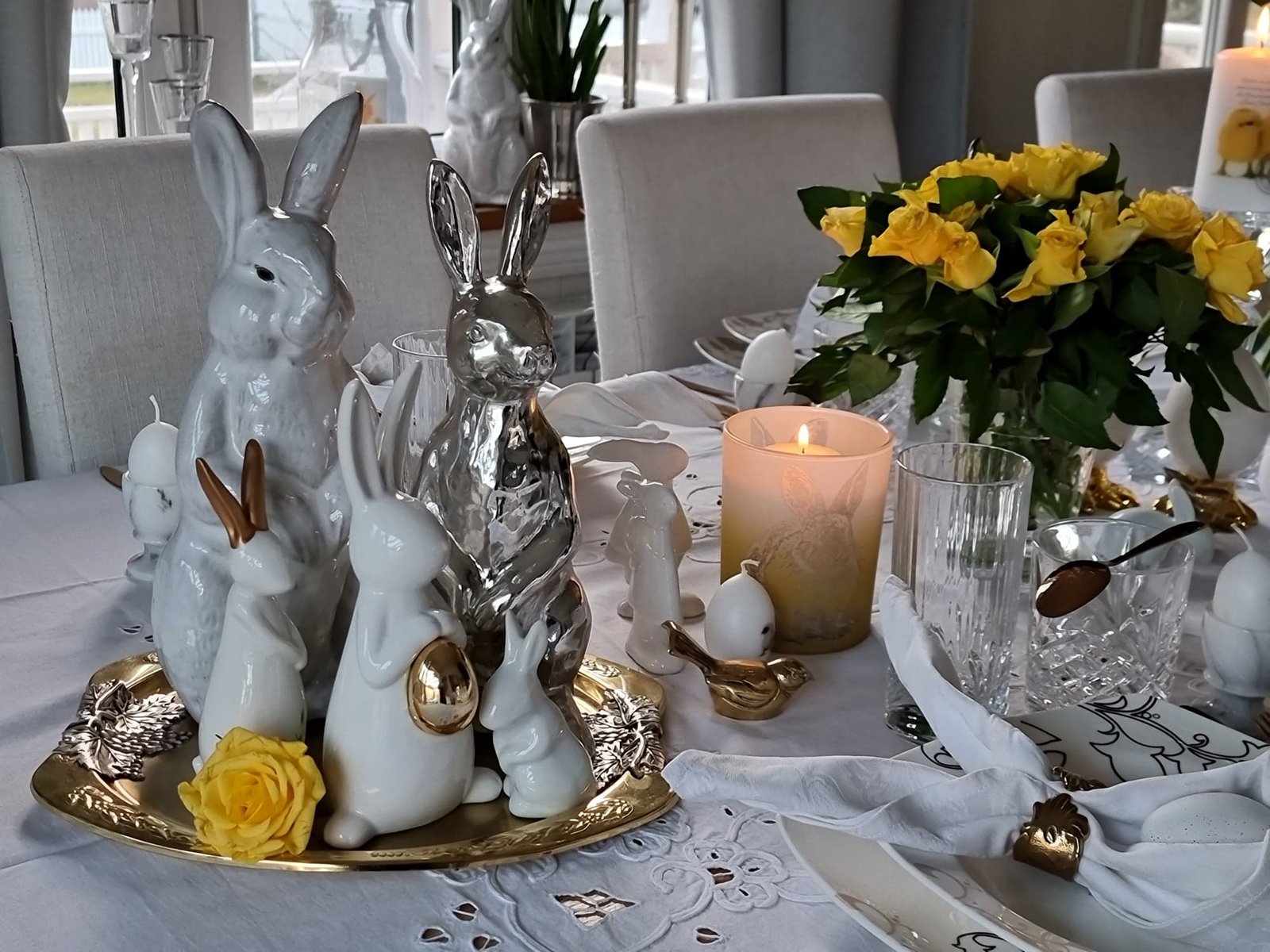 Stylizacje wielkanocnego stołu