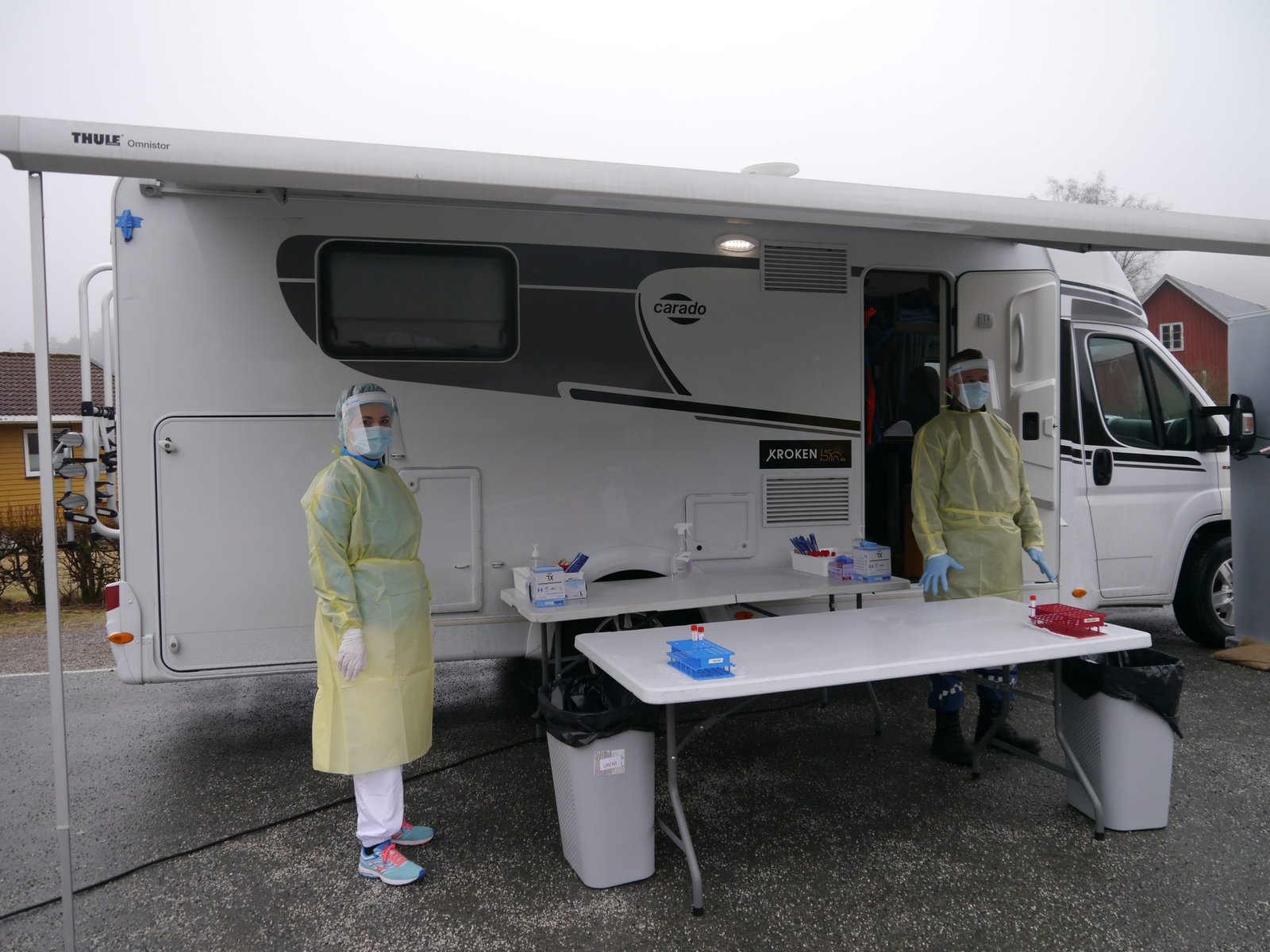 Mobilna stacja testowa w Kristansand