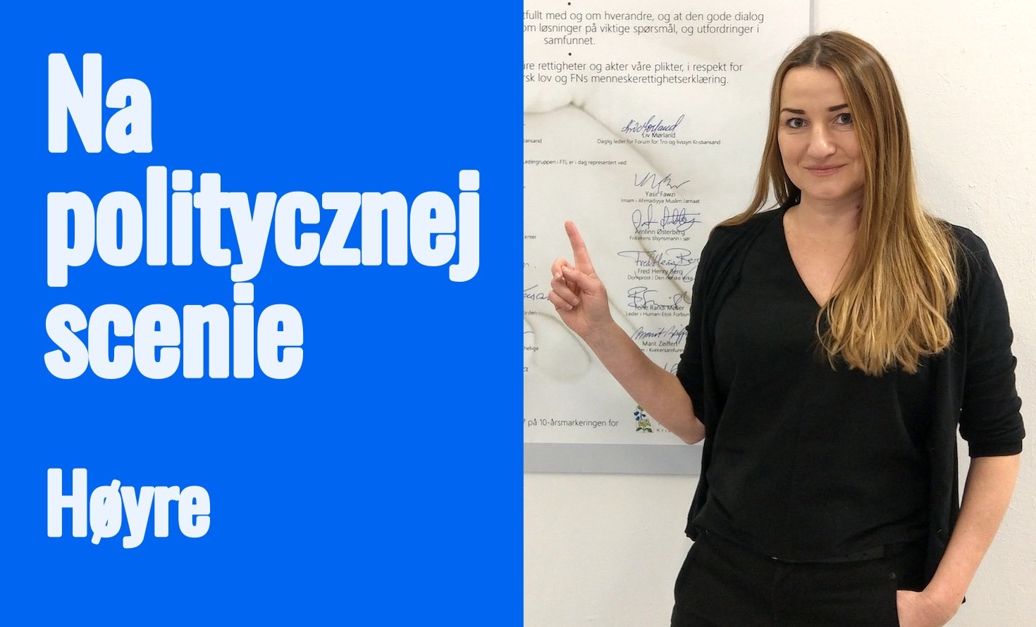 Høyre. Rozmowa z Renate Hægeland