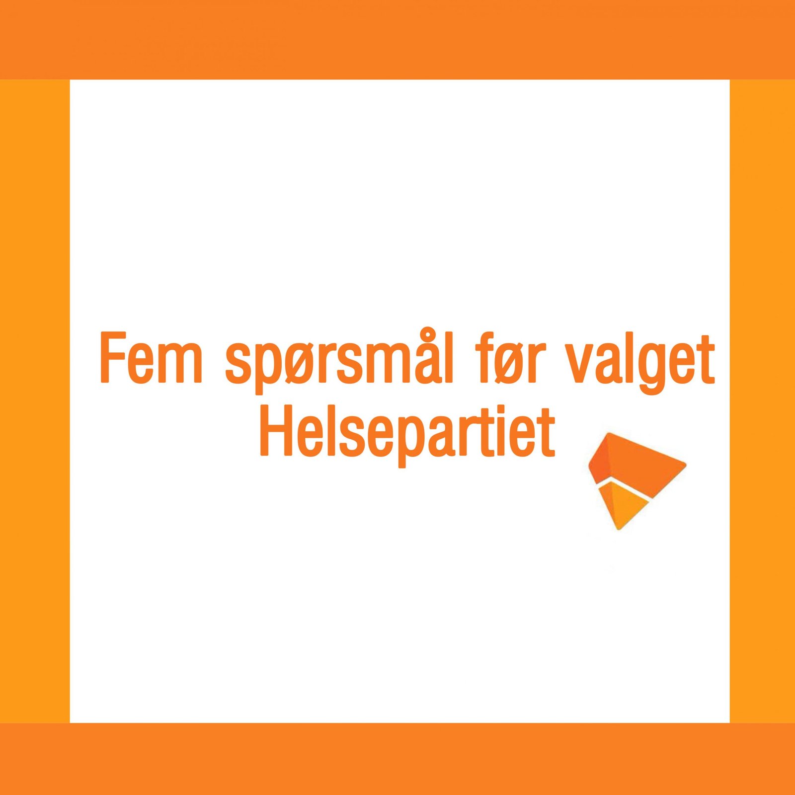 Helsepartiet svarer