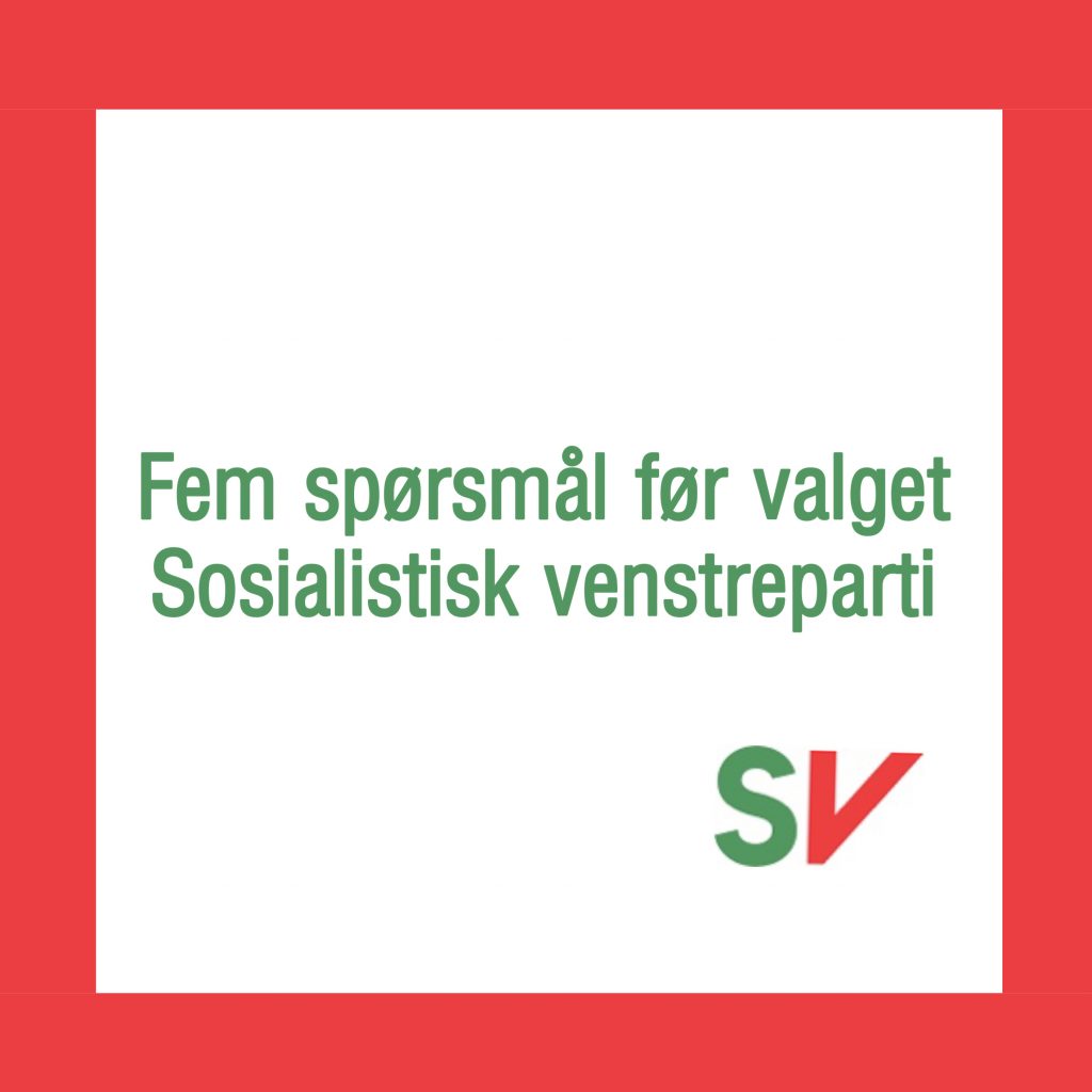 Sosialistisk Venstreparti