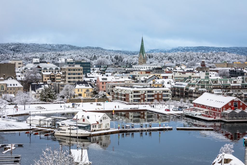 Kristiansand zimą