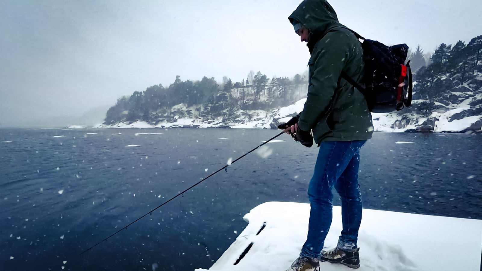Wędkarstwo zimą