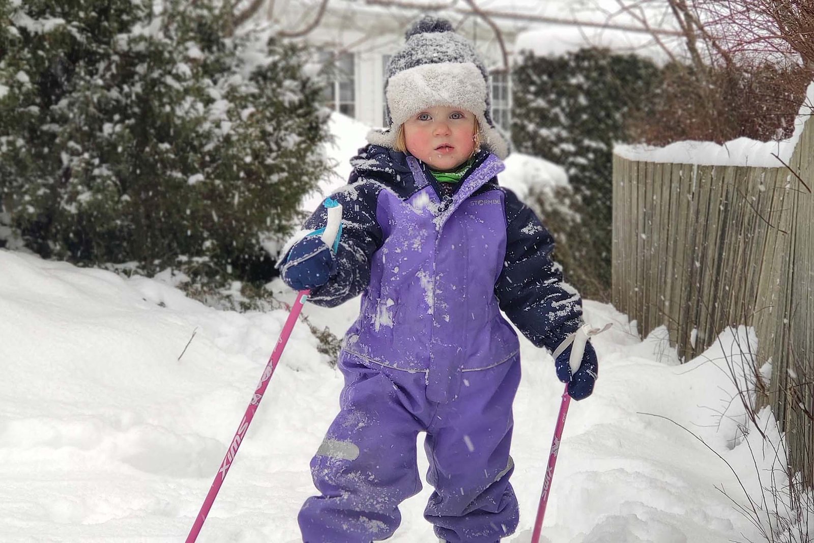 Biegówki z dziećmi