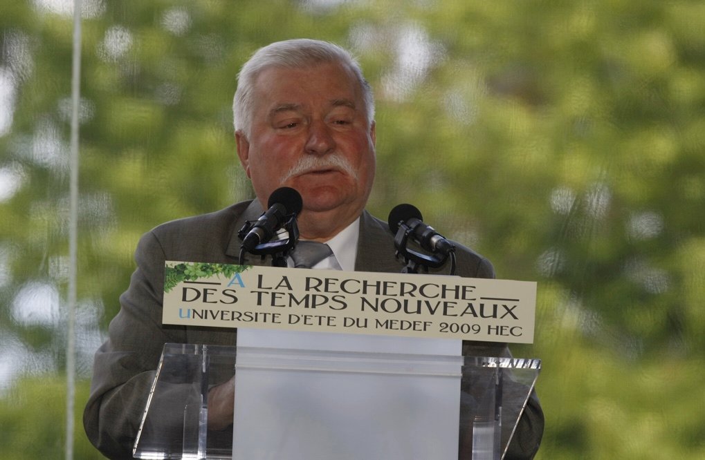 Lech Wałęsa w Arendal