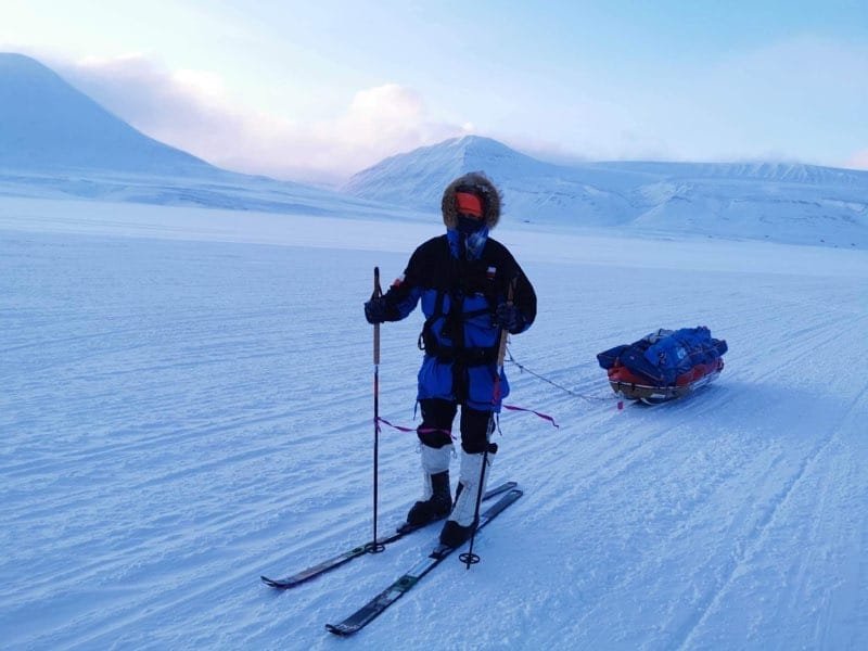 Svalbard: Marcin Gieneczko ewakuowany z lodowca