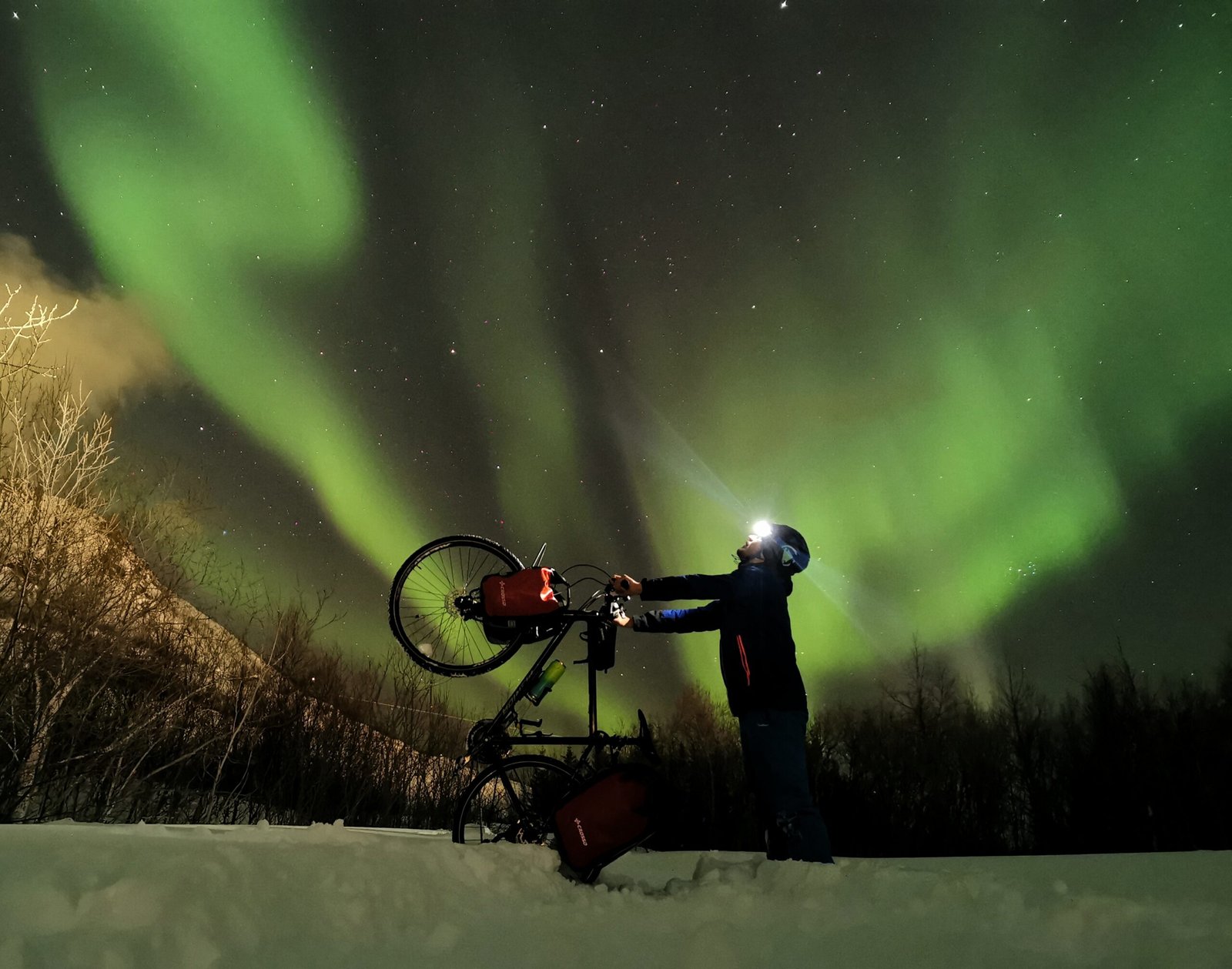 Rowerem na Lofoty. Pożegnanie z panią Zorzą