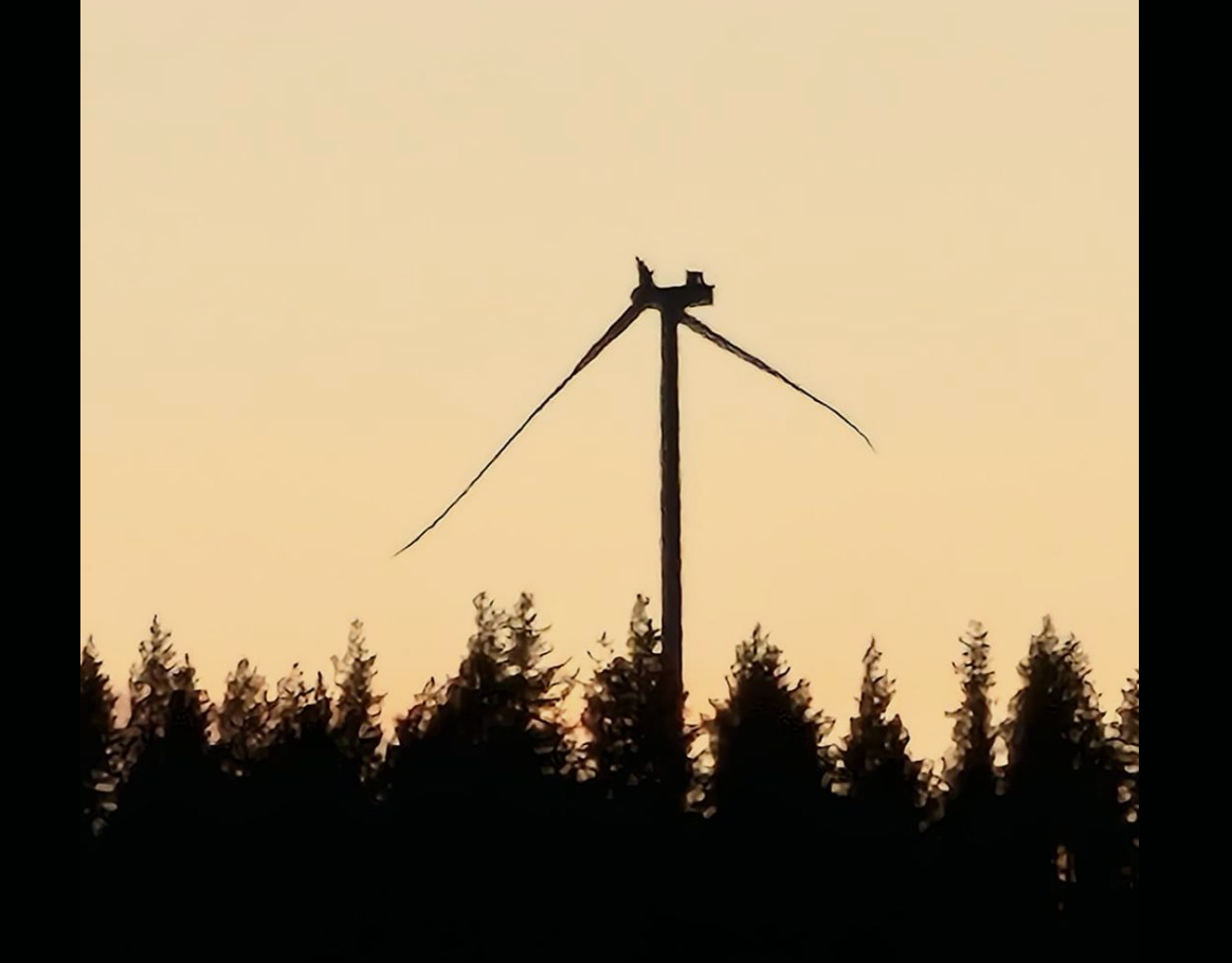 Innlandet: Ważące 22 tony śmigło oderwało się od turbiny wiatrowej