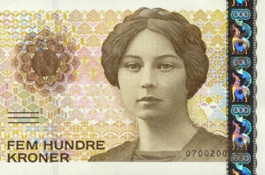 Kim jest tajemnicza kobieta, spoglądająca na nas z banknotu 500-koronowego?