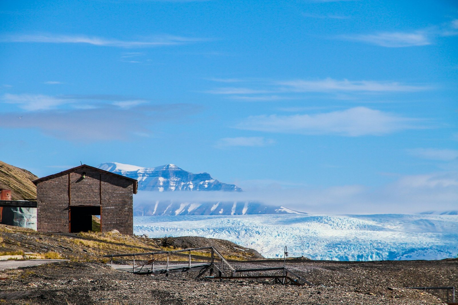 Pyramiden, opuszczona osada górnicza w Norwegii