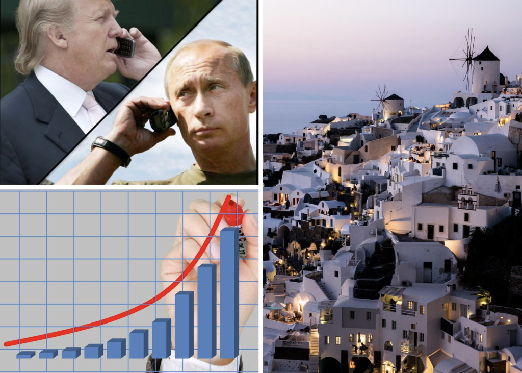 Rozmowy Trump – Putin. Czy jak w Santorini zatrzęsie się po nich Ziemia?