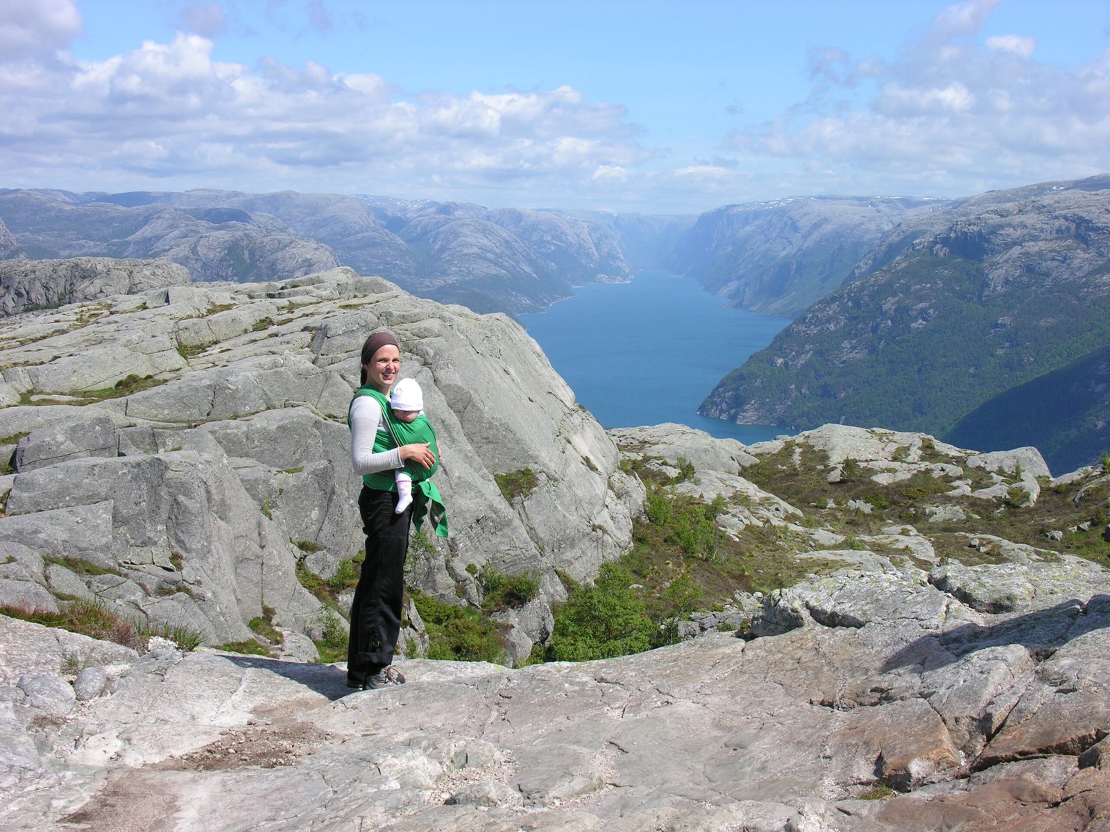 Lysefjord z maluchem