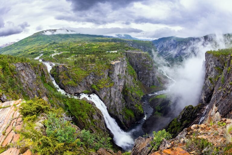 wodospad Vøringsfossen