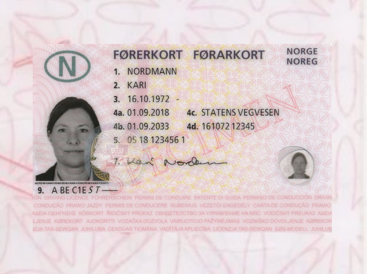 Utveksling av førerkort