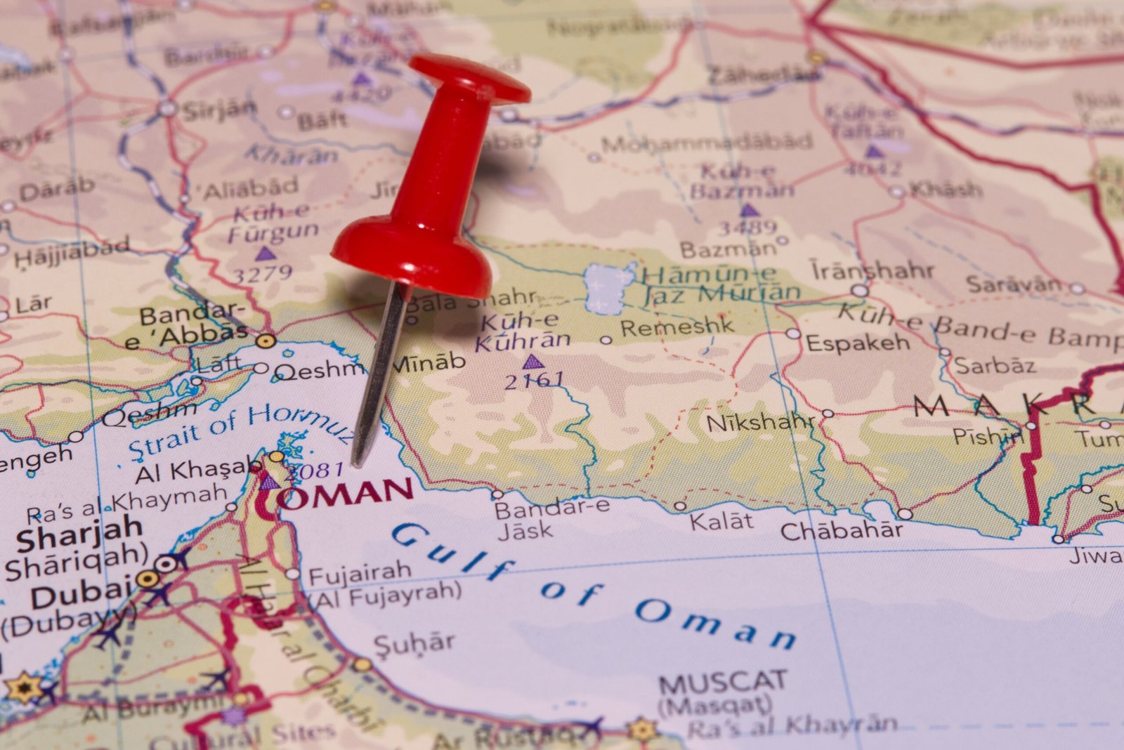 Norwegia obserwuje: cieśnina Ormuz 