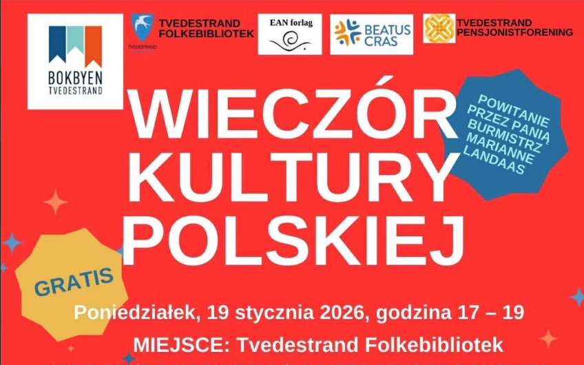 Wieczór Kultury Polskiej w Tvedestrand