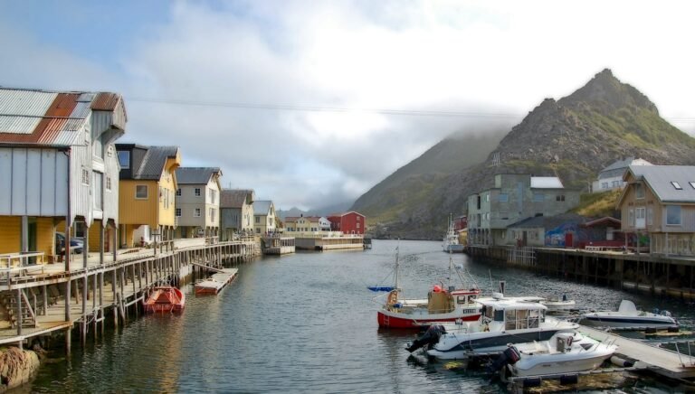 Pomost rybacki w Nyksund