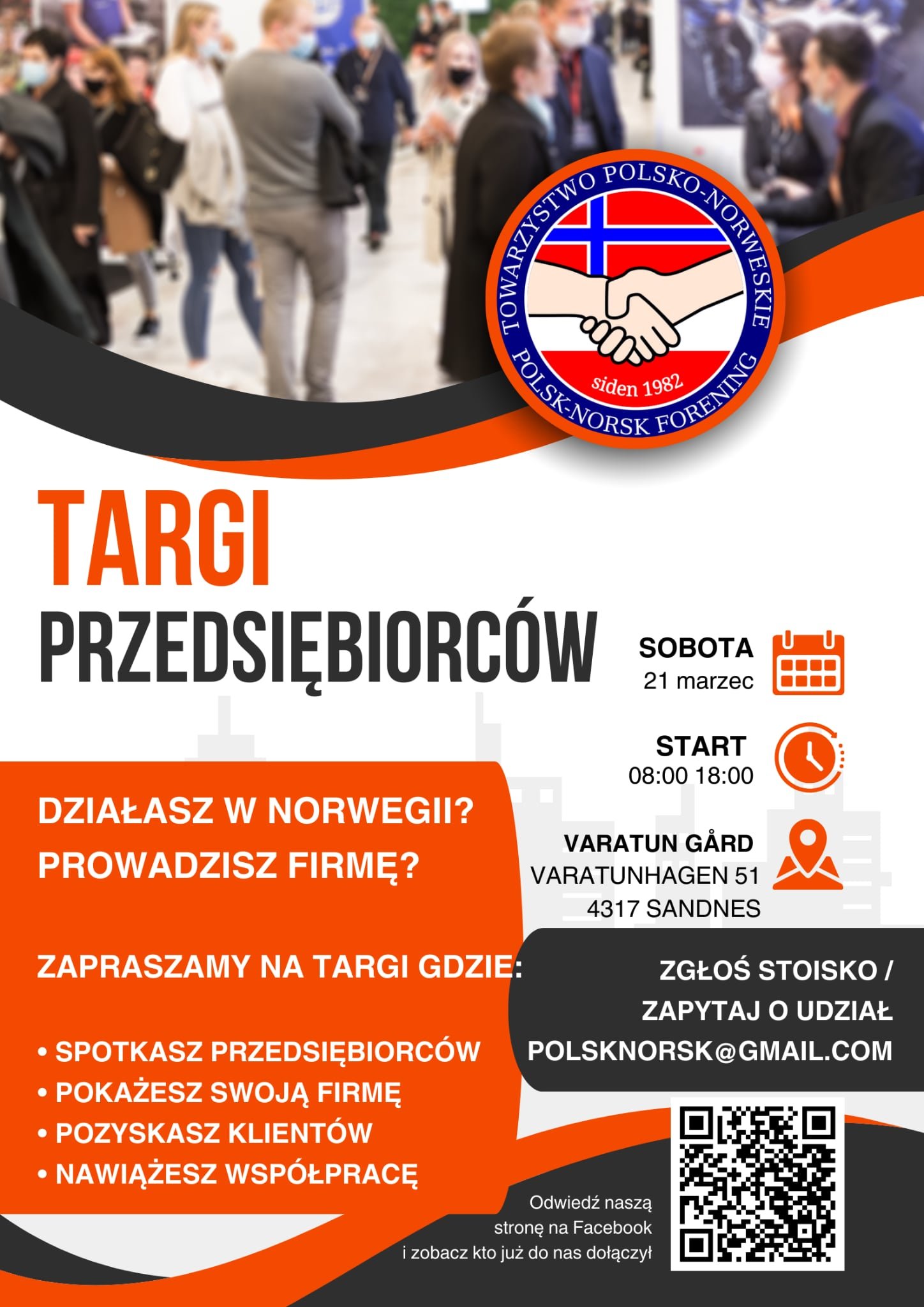 Targi Przedsiębiorców w Sandnes – wypromuj swoją firmę