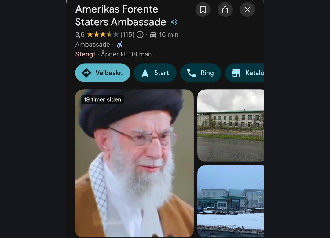 Eksplozja przy ambasadzie USA w Oslo – policja bada tajemnicze wideo