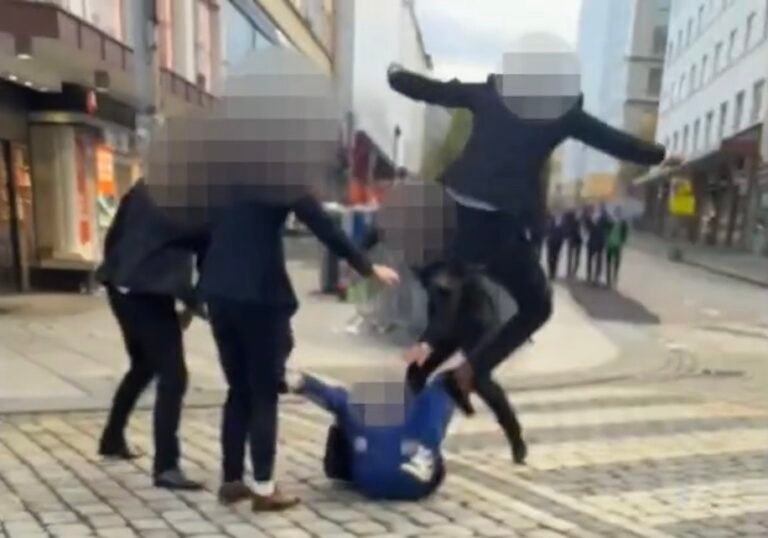 Czterech na jednego w Bergen. Debata po brutalnym pobiciu