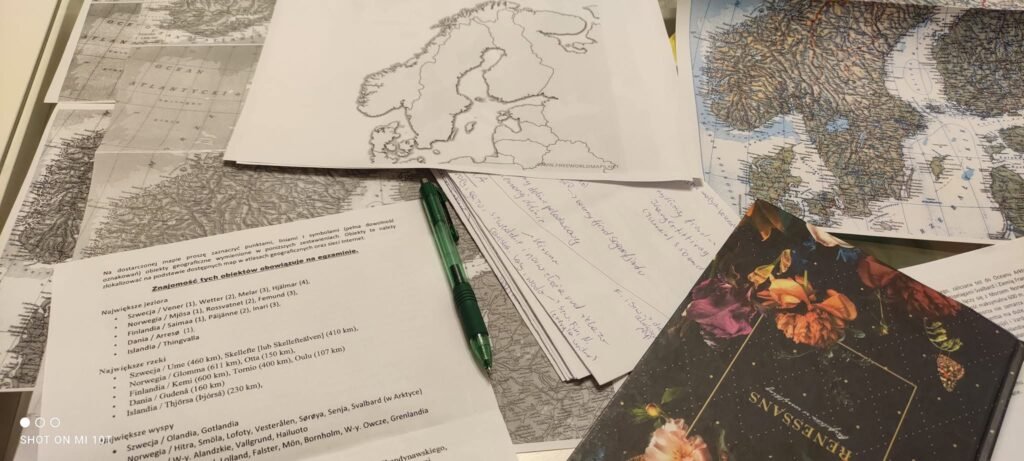 notatki, nauka norweskiego