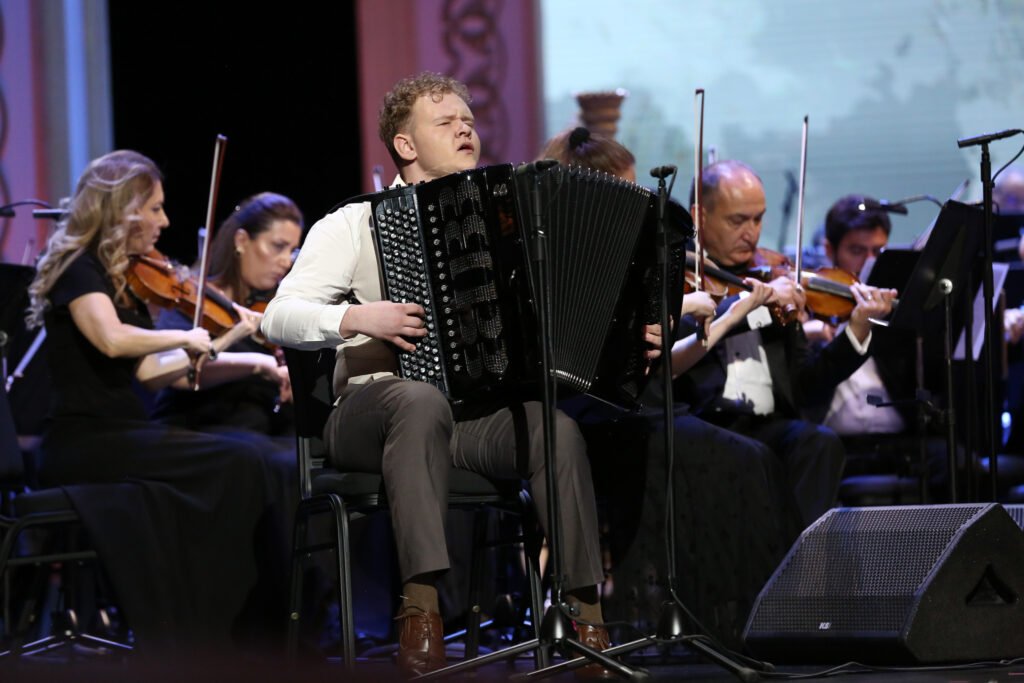 Michał Stochel, zwycięzca Eurowizji dla Młodych Muzyków Michał Stochel. Foto: gov.pl