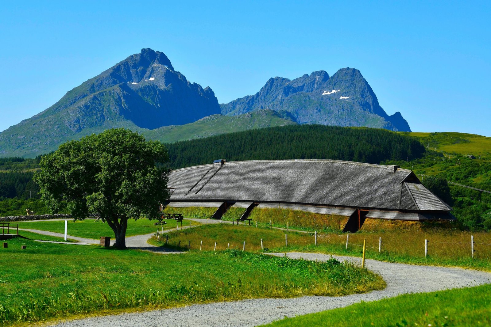 Norweski langhus – długi dom