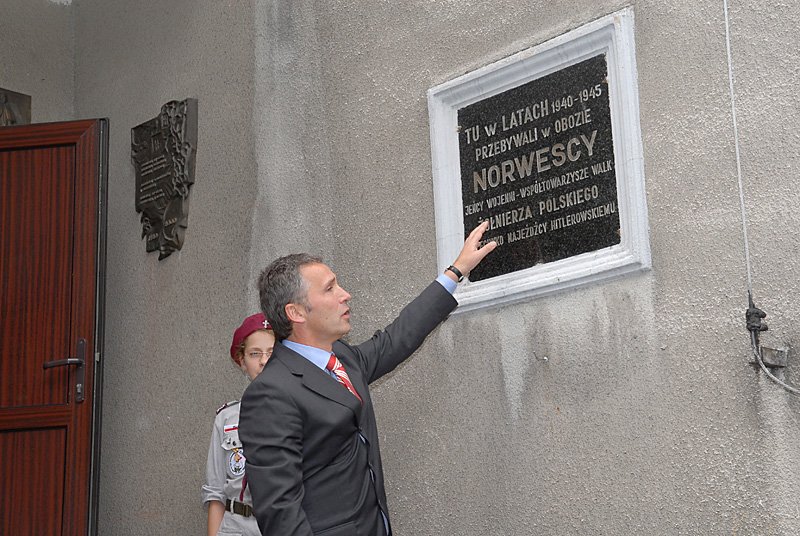 Jens Stoltenberg w Ostrzeszowie