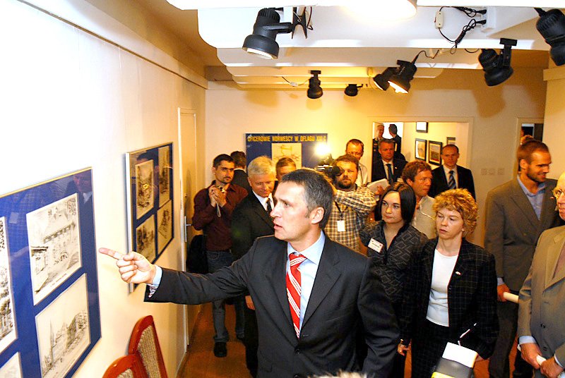 Jens Stoltenberg w Ostrzeszowie