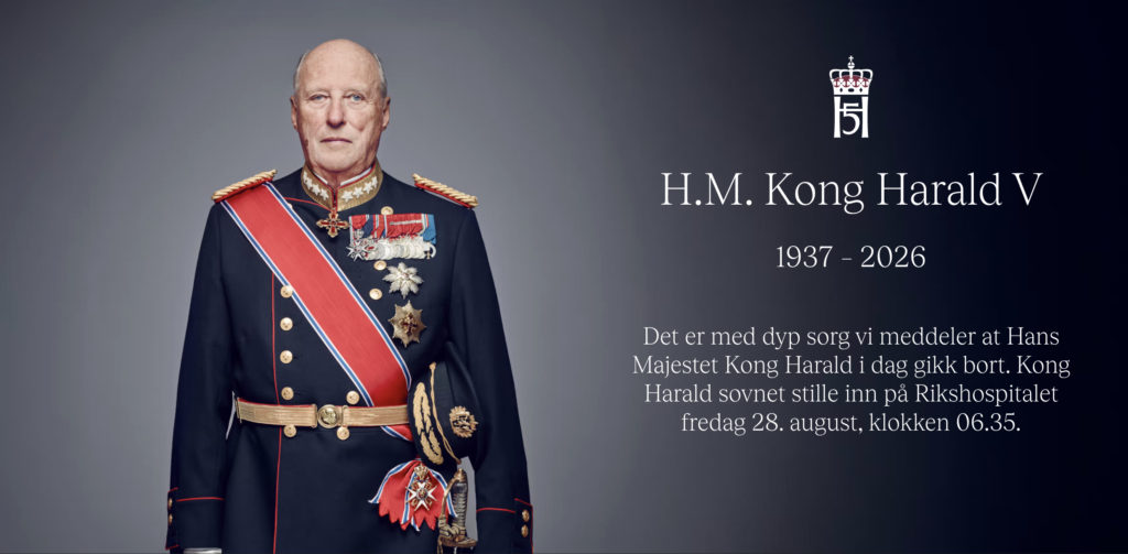 Król Norwegii Harald V nie żyje – poinformował Dwór Królewski. Haakon jest nowym królem Norwegii.