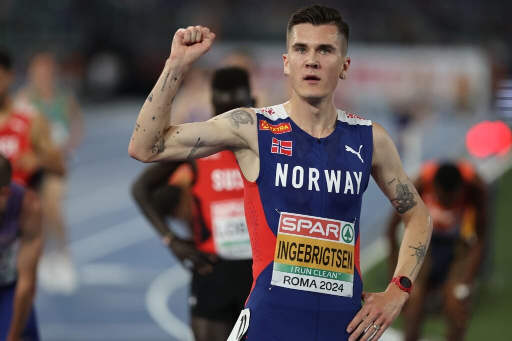 Jakob Ingebrigtsen zgłoszony do mistrzostw świata w biegach ulicznych. Grøvdal wraca po urodzeniu dziecka Jakob Ingebrigsten.