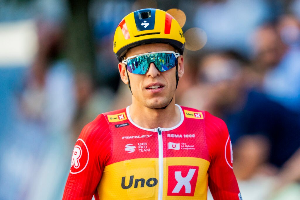 Tobias Halland Johannessen wygrał ostatni etap Vuelta a España NTB Tobias Halland Johannessen w 2025