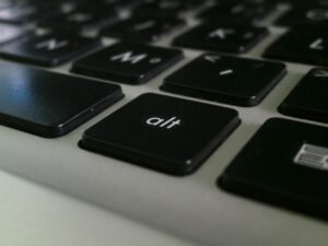 klawiatura komputera, laptop, alt
